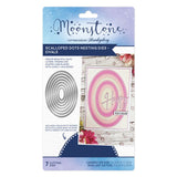 Hunkydory Crafts Moonstone Dies - Scalloped Dots Nesting Dies - Ovals
