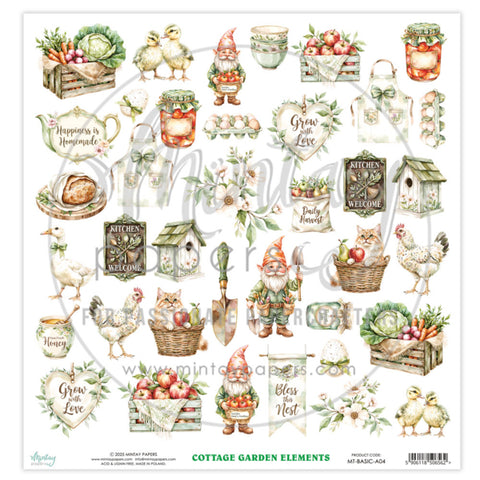 Mintay Papers Basic - Elements - Cottage Garden