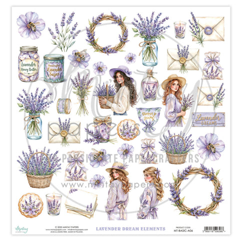 Mintay Papers Basic - Elements - Lavender Dream