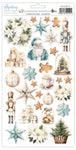 Mintay Papers - 6 x 12 Paper Stickers - Christmas Blessings - Elements