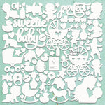 Mintay Chippies Chipboard Set - DÉCOR - LITTLE BABY