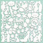 Mintay Chippies chipboard set - DÉCOR - BABY SHOWER