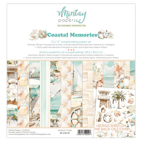Mintay Papers - COASTAL MEMORIES 30x30