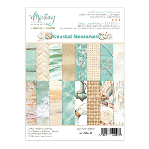 Mintay Papers Supplementary Notebook - COASTAL MEMORIES 15x20