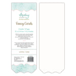 Mintay Papers FANCY CARDS -white