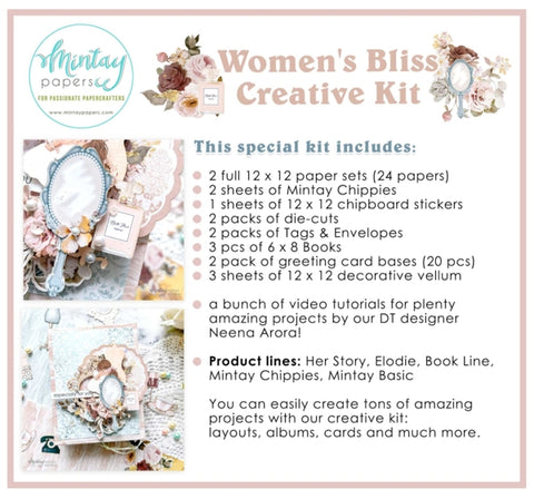 Mintay papers - CREATIVE KIT - WOMEN'S BLISS