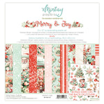 Mintay Papers - 12 x 12 Paper Set - Merry & Joy