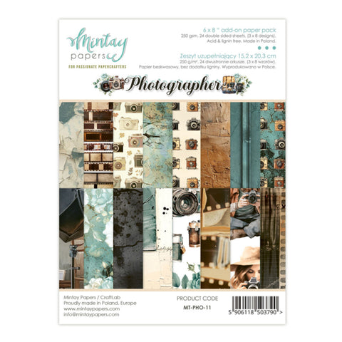 MINTAY 6 x 8 Add-On Paper Pad - Photographer