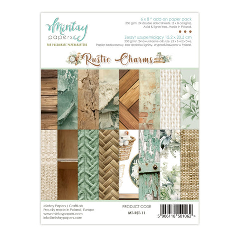 Mintay Papers Supplementary Notebook - RUSTIC CHARMS