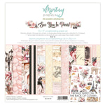 Mintay Papers 12 X 12 PAPER SET -See You In Paris