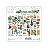 Mintay Paper Die-Cuts - Teen Spirit, 60 pcs