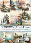 Maremi's Small Art (A4) Rice Paper set 4