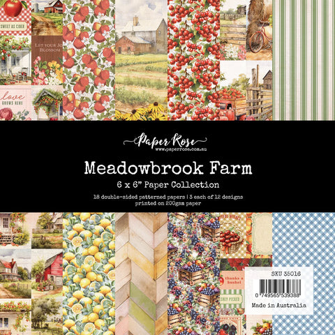 Paper Rose Meadowbrook Farm 6x6 Paper Collection