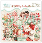 Mintay Papers PAPER DIE-CUTS - Merry & Joy 60 pcs