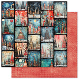 Paper Rose Merry and Bright Basics 12x12 Paper Collection