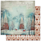 Paper Rose Merry and Bright 12x12 Paper Collection