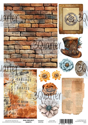3Quarter Designs - Invention Age - Mini Project Sheet