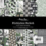 Paper Rose Mistletoe Market 6x6 Paper Collection 2