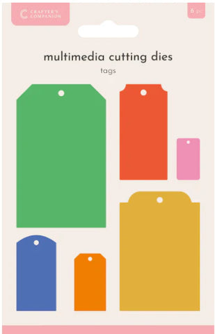 Crafter's Companion Multi Media Die Set - Media Tags
