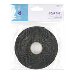 DRK- Dot & Dab adhesive foam tape Black thickness 2 mm and 18 mm wide