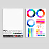 OLO 8.5X11 Premium Blending Card Paper Pack (25 Sheets)
