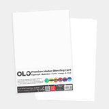 OLO 8.5X11 Premium Blending Card Paper Pack (25 Sheets)