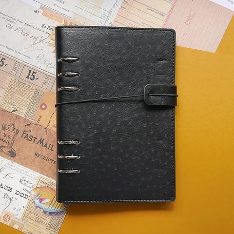 Elizabeth Craft A5 Slim Planner Vintage Black