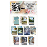 AALL and Create -  A6 Design Paper - Snowfall & Stains