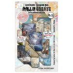 AALL and Create -  A6 Design Paper - Snowfall & Stains