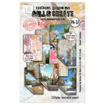 AALL and Create -A5 Design Paper - Sunset Splashes