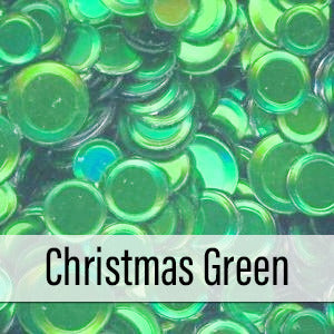 Pink & Main Confetti, Christmas Green (Limited Edition)