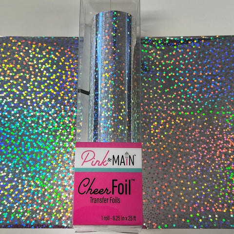 Pink & Main Cheerfoil,Starry Silver