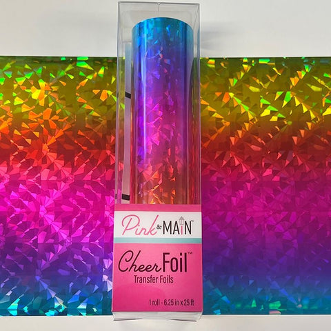 Pink & Main Cheerfoil,Prism Rainbow