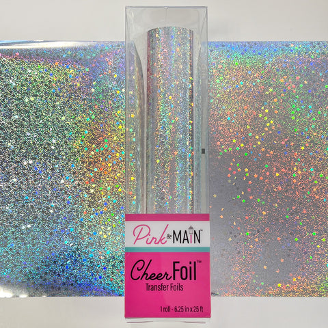 Pink & Main Cheerfoil,Sparkle Silver