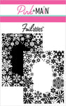 Pink & Main Foilables Panels, Snowflake Frames (2 Designs)