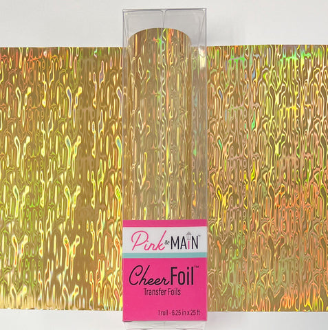 Pink & Main Cheerfoil,Waterfall Gold