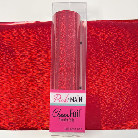 Pink & Main CheerFoil, Dimensional Red