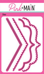 Pink & Main - Die, Fun Shape Border Set 1