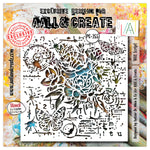 AALL and Create - 6"x6" Stencil - Wilt Script