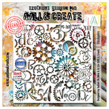 AALL and Create - 6"x6" Stencil - Clockspire