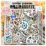 AALL and Create - 6"x6" Stencil - Steamheart