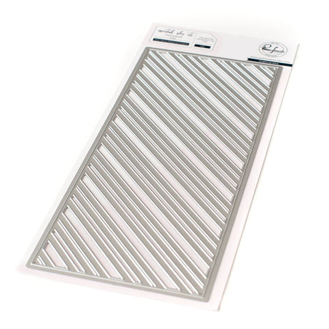 S20 Pinkfresh Studio  Essentials: Slim fancy diagonal stripes die