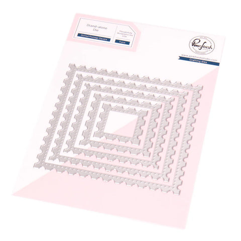 Pinkfresh Studio Essentials: Dotted Postage Square die