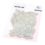Pinkfresh Moonlit Blooms cling stamp