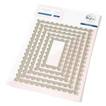 Pinkfresh Studio Die, Nested Rectangles Postage Edge