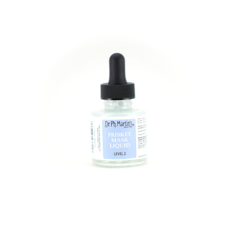 Dr. Ph. Martin's - Frisket Mask Liquid, 1oz - Level 2 (For Paper)