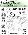Picket Fence Studios Clear Stamp, Animal Crackers: A Little Note