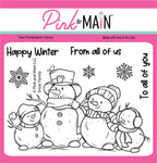 Pink & Main Snow Family
