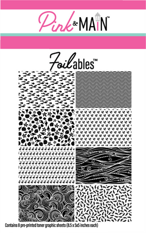 Pink & Main Beachy Backgrounds Foilables® Sheets