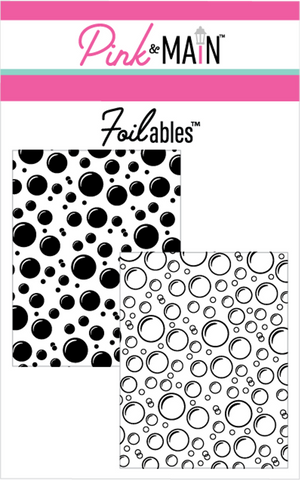 Pink & Main Bubbles Foilables® Panels